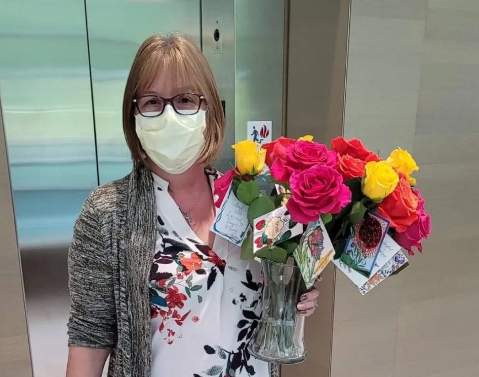 Myeloma Coach Rosie Renee Shares Her Gift of Giving image